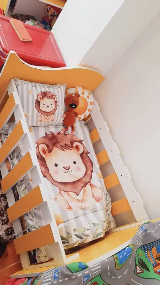 کمد و تخت خواب کودک|تخت و صندلی بچه|صومعه‌سرا, |دیوار