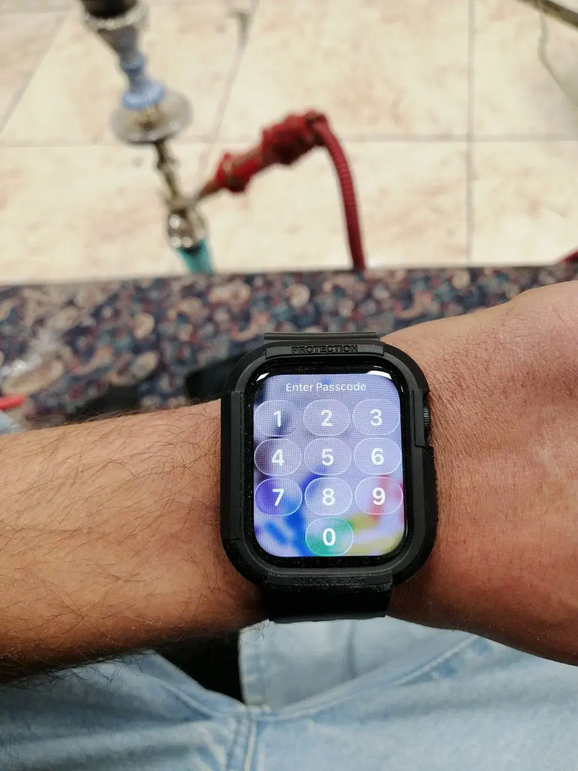 اپل واچ se 2024 درحد نو 44 مشکی|لوازم جانبی موبایل و تبلت|ری, علایین|دیوار