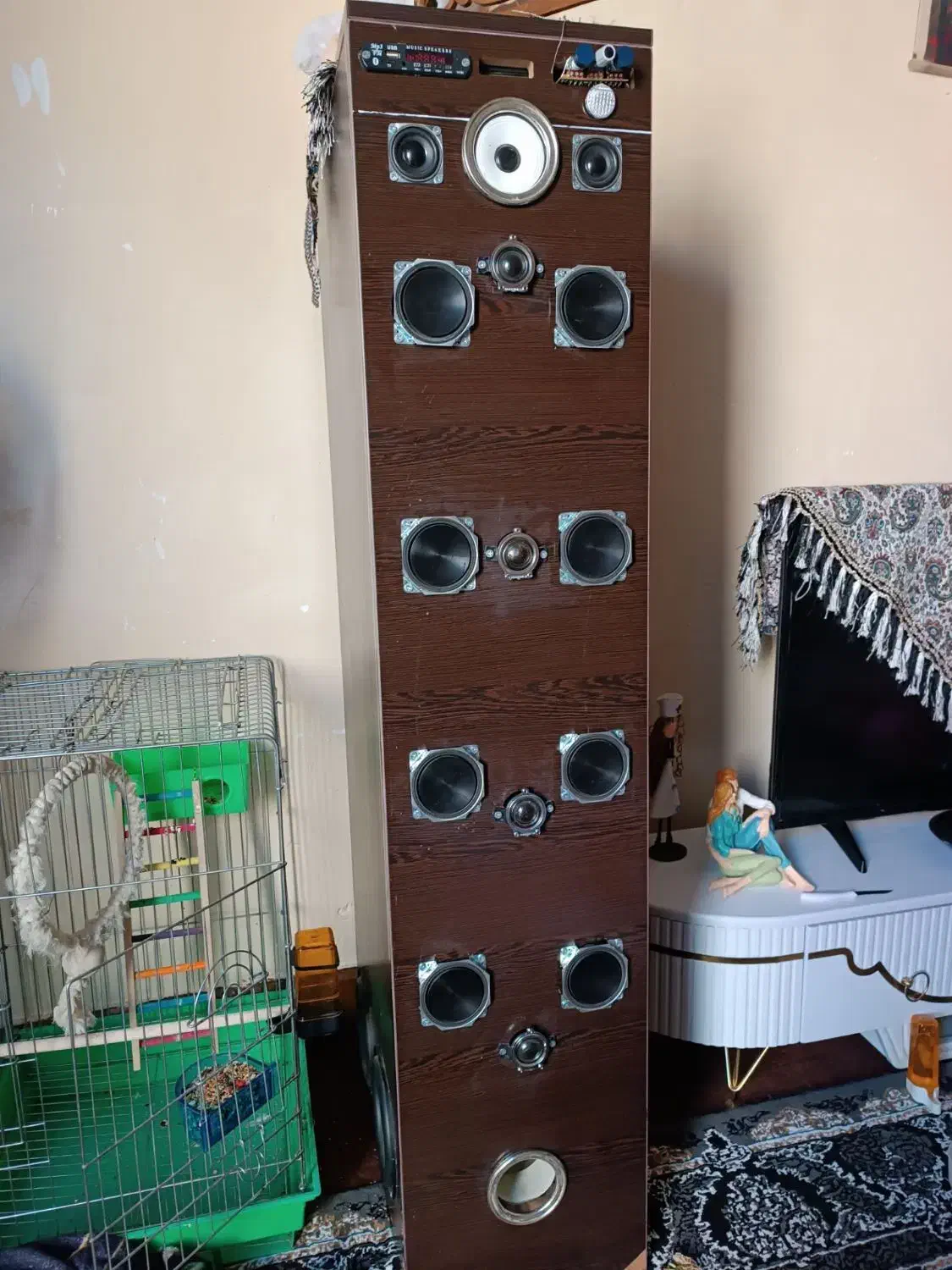 اسپیکر باکفیت بزرگ|سیستم صوتی خانگی|کرمان, |دیوار