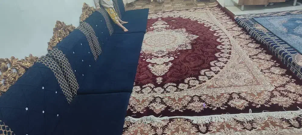 قالی|فرش|اهواز, شهرک رزمندگان|دیوار