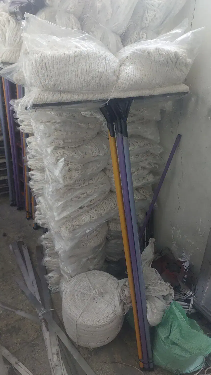 لوازم نظافتی تی نخی زمینشوی بدنه فلزی جارو طی|لوازم نظافت|تهران, بیسیم|دیوار