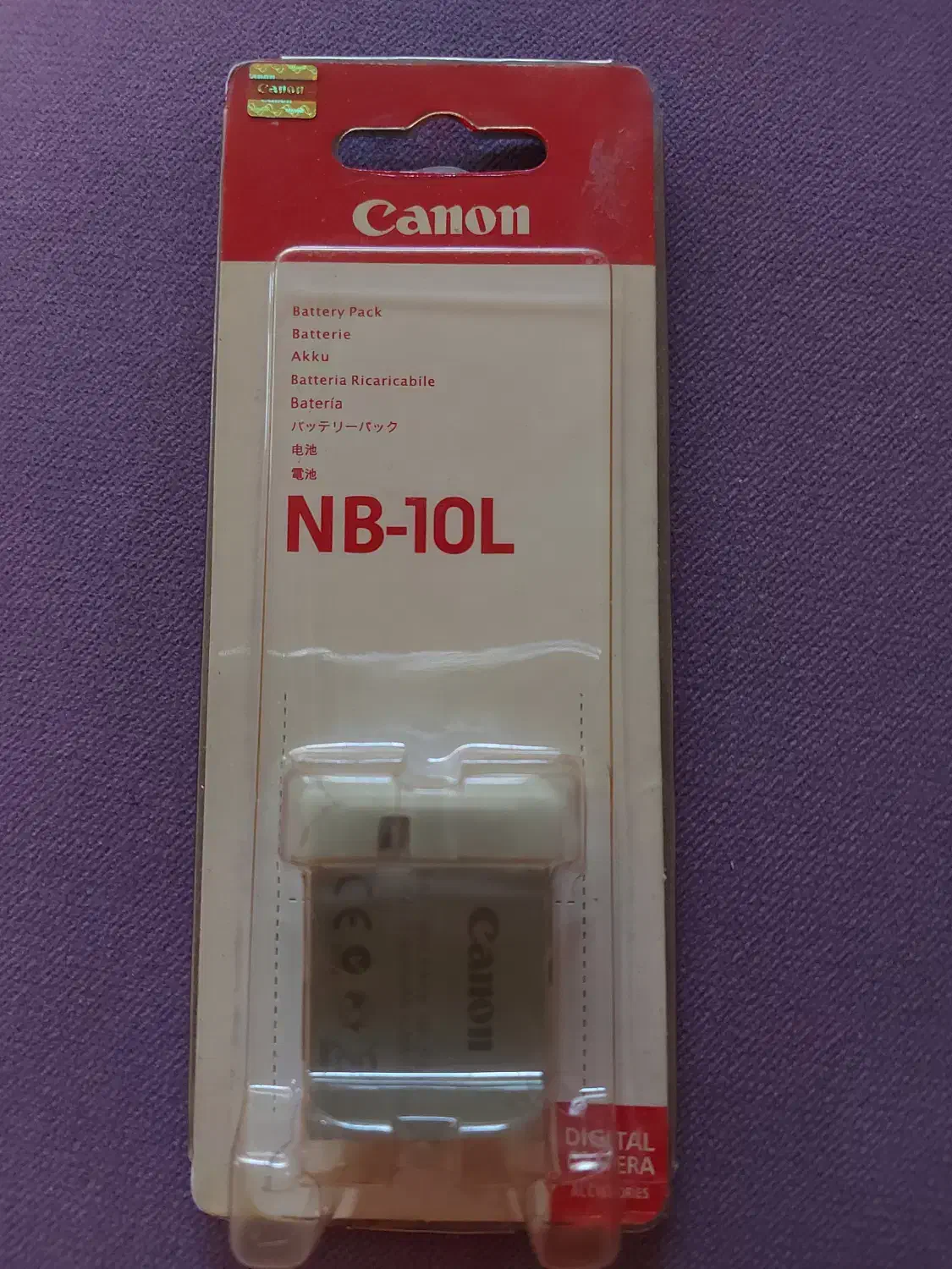 باتری اصل آک دوربین کانن مدل NB10L|دوربین عکاسی و فیلم‌برداری|قزوین, |دیوار