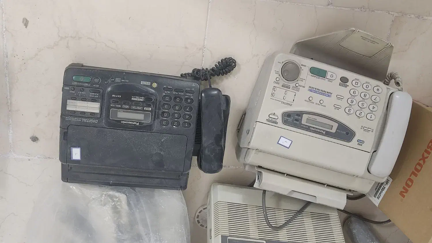 فروش دو دستگاه تلفاکس  پاناسونیک کار کرده سالم|پرینتر، اسکنر، کپی، فکس|کرمان, |دیوار