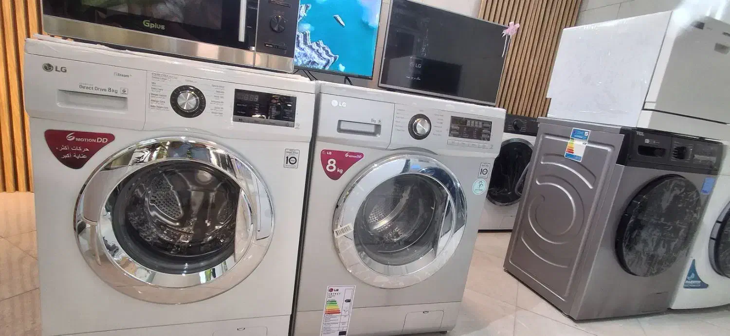 لباسشویی الجی اصل سری ۲۰۲۰ تا ۲۰۲۳ همگی اصلی اکبند|ماشین لباسشویی و خشک‌کن لباس|تهران, جوادیه تهرانپارس|دیوار