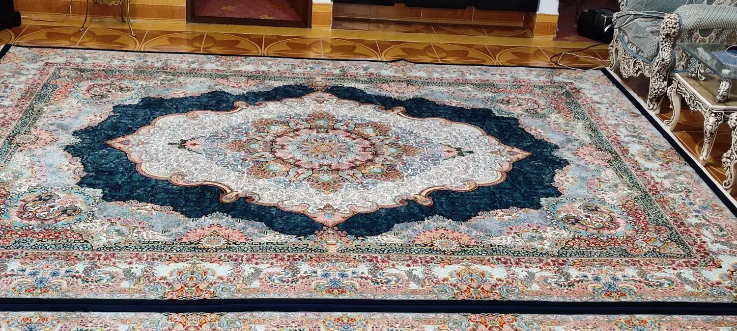 دو عدد فرش دوازده متری کاملانو جهیزیه عروس|فرش|اردبیل, |دیوار