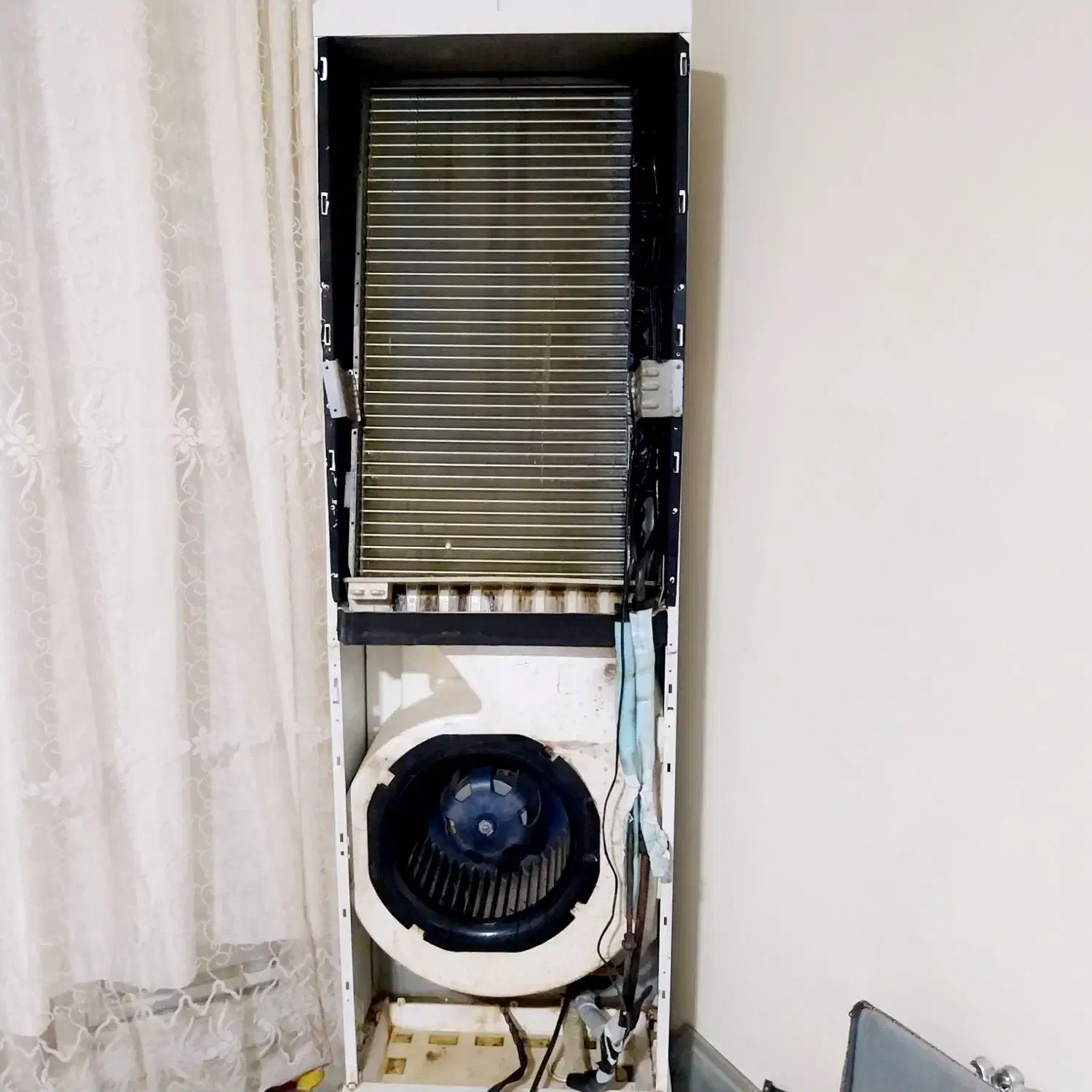 تعمیر نصب کولر دوتیکه .ایستاده پنجره ایی باهنر|خدمات پیشه و مهارت|اهواز, کوی باهنر|دیوار