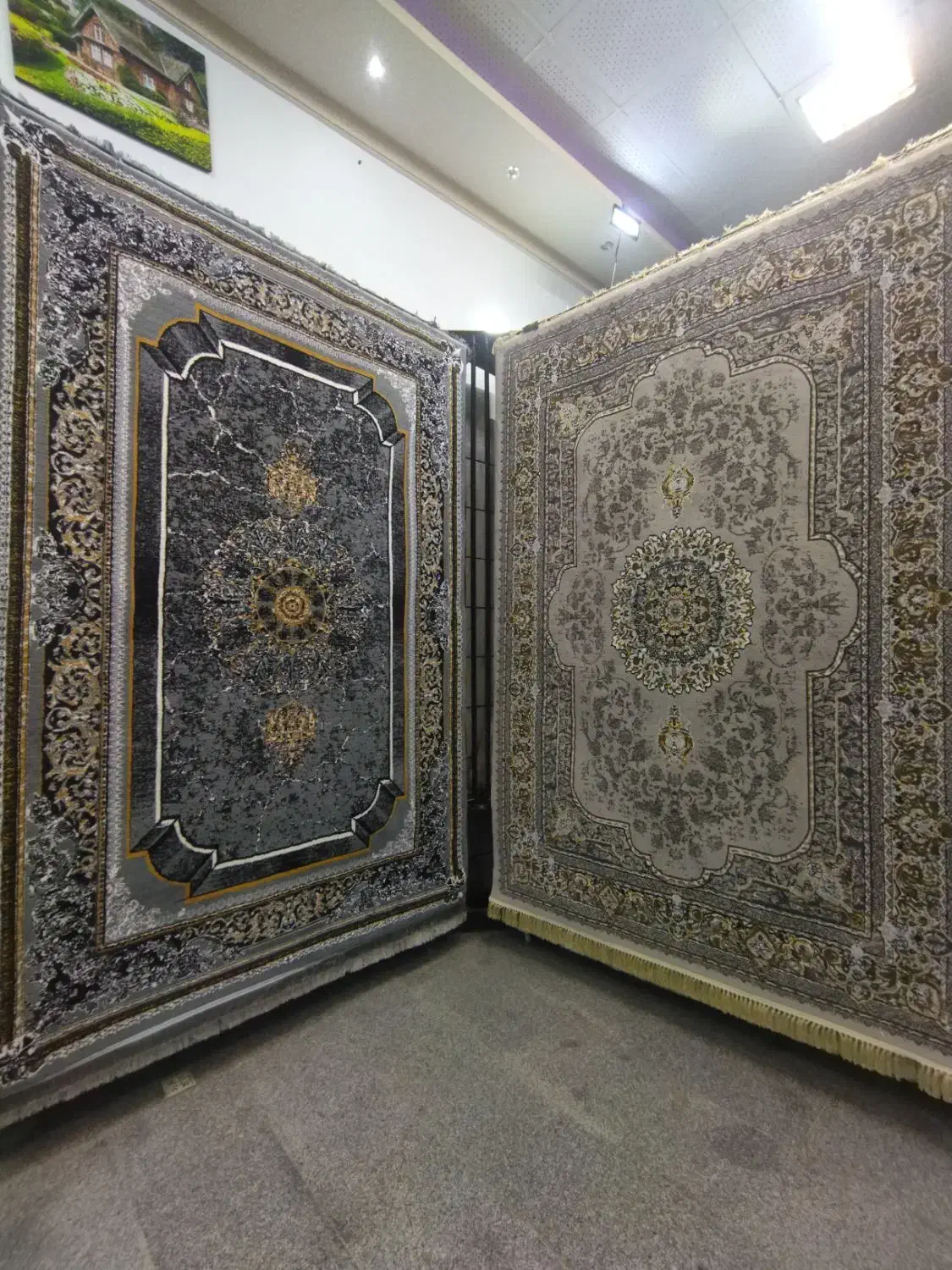 فرش نیلی|فرش|سلماس, |دیوار