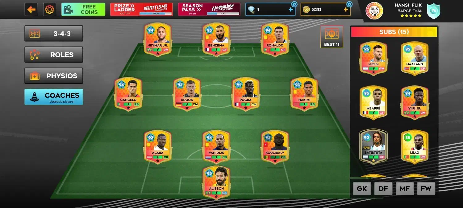 فروش اکانت دریم لیگ ۷۰۰|کنسول، بازی ویدئویی و آنلاین|تهران, فلاح|دیوار