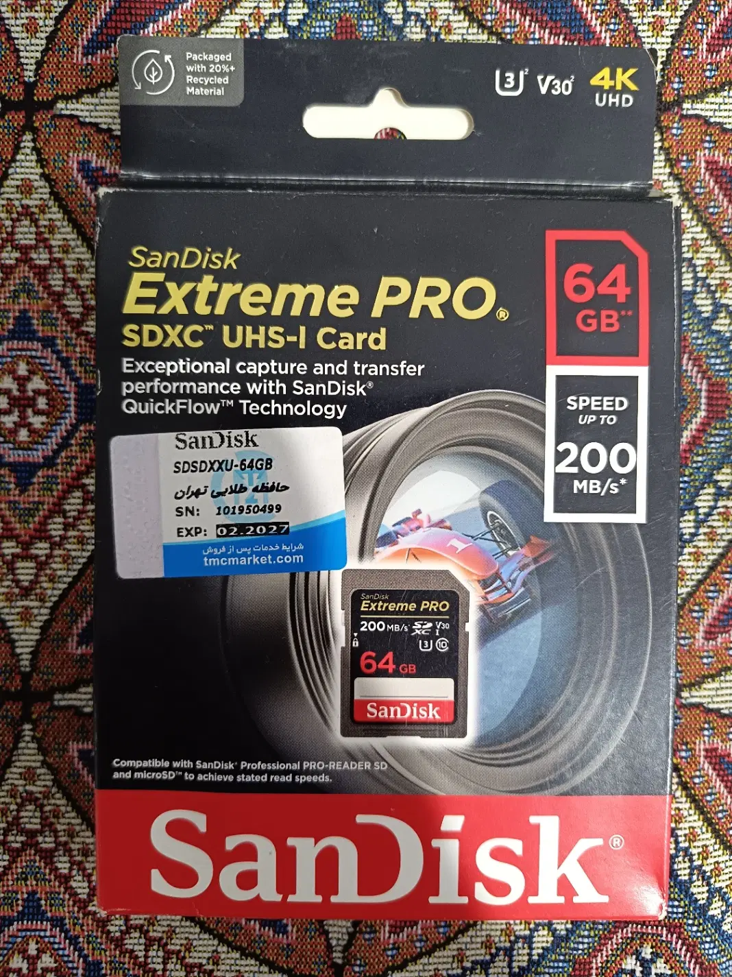 Sandisk Extreme Pro 64G|دوربین عکاسی و فیلم‌برداری|آمل, |دیوار