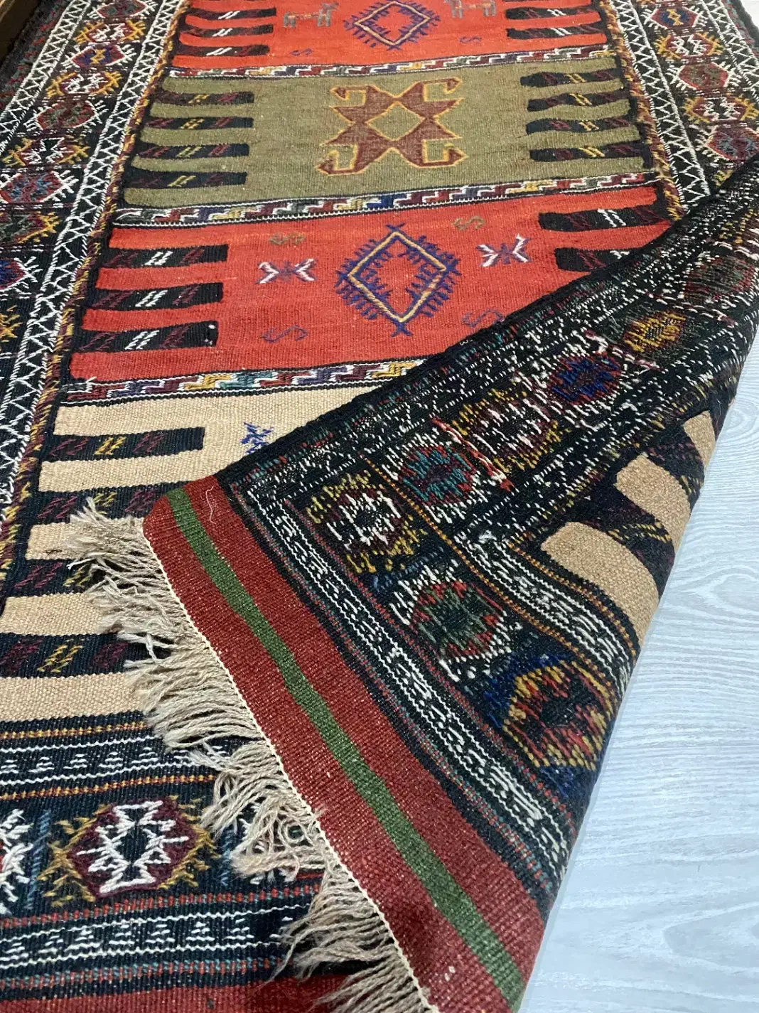 گلیم فرش دستباف|گلیم، جاجیم، گبه|مشهد, سجاد شهر|دیوار