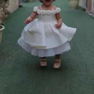 پیراهن مجلسی عروسکی یک تا دوسال|کفش و لباس بچه|مشهد, مصلی (کارمندان اول)|دیوار