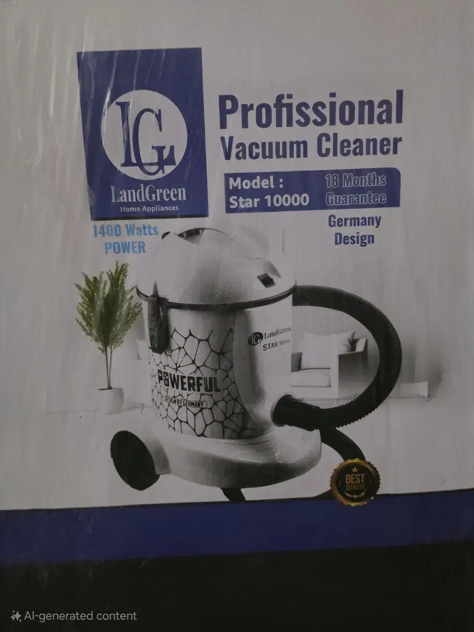 جارو برقی land green|جاروبرقی، جارو شارژی، بخارشو|بانه, |دیوار