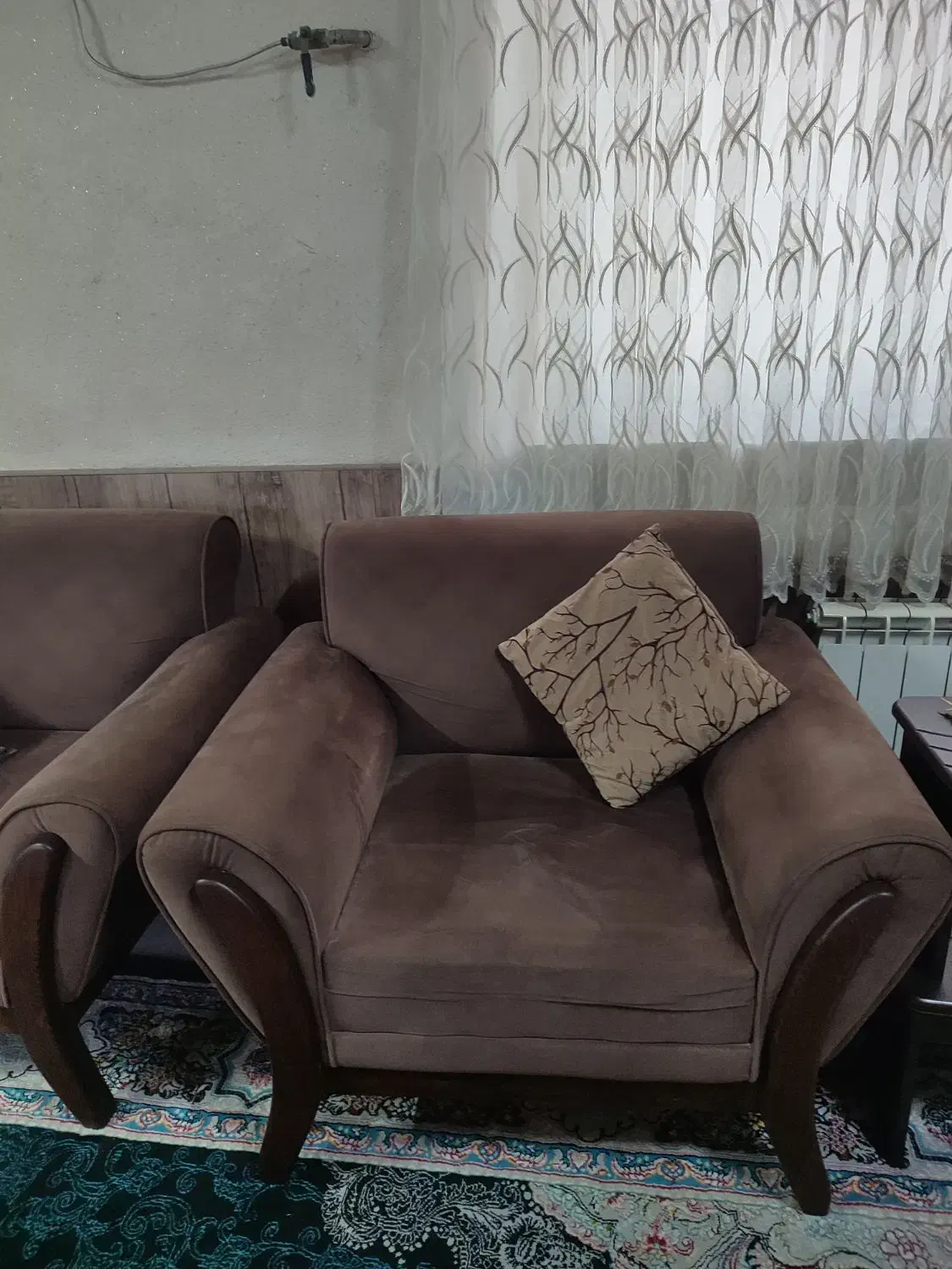 مبل ۷نفره|مبلمان خانگی و میز عسلی|رشت, دیانتی|دیوار