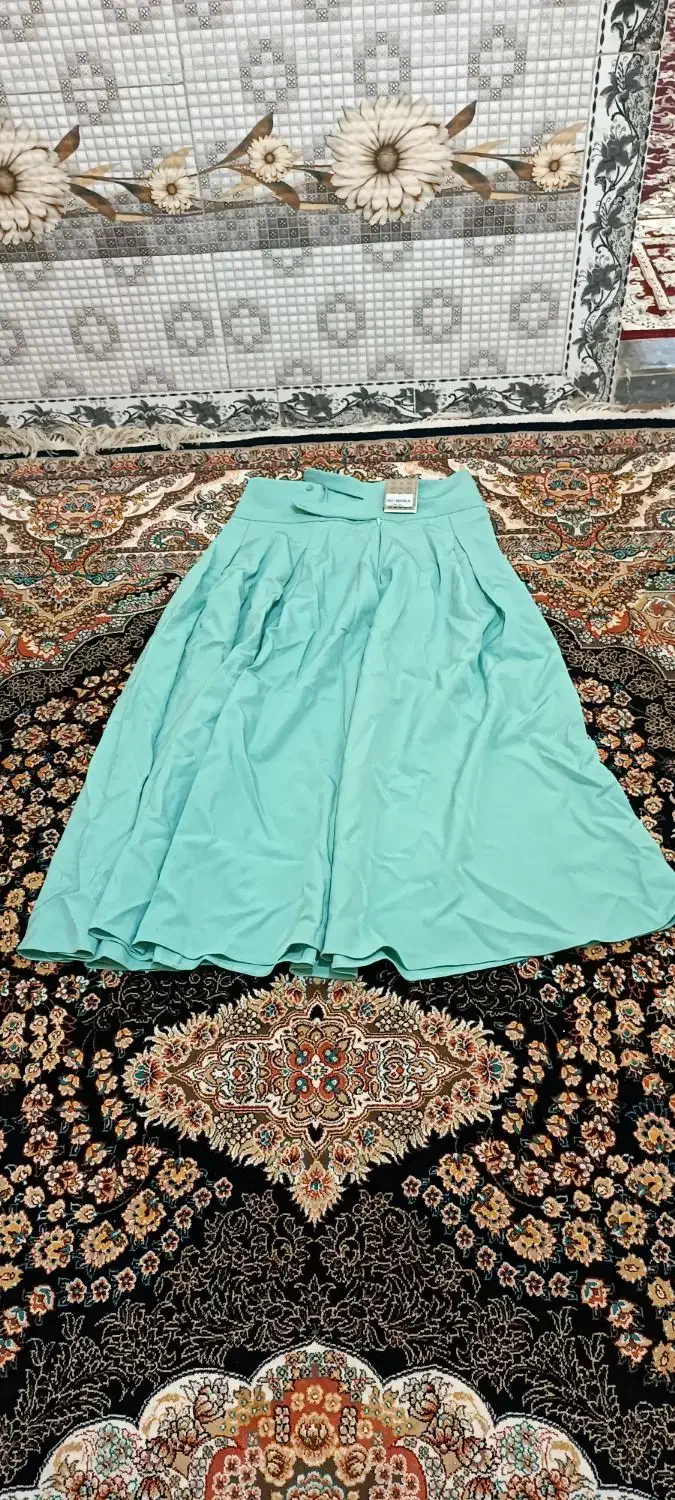 دامن دریا سایز 44سبز روشن|لباس|همدان, |دیوار