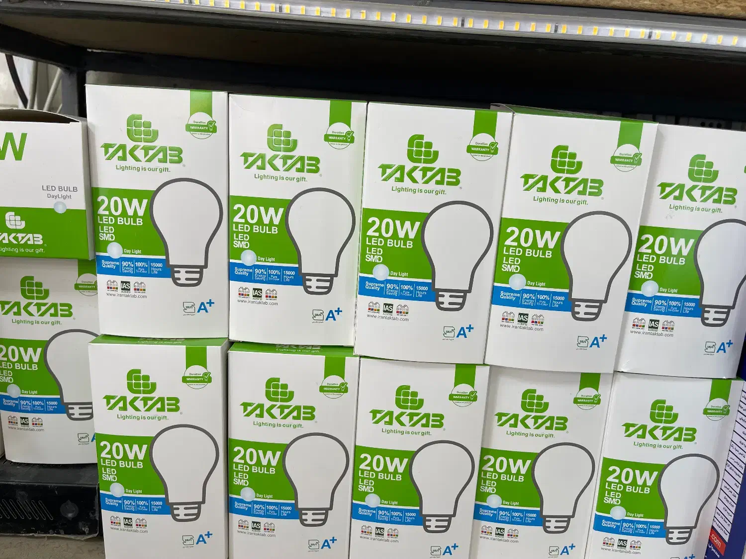 لامپ ایرانی گارانتی دار|لامپ و چراغ|یاسوج, |دیوار