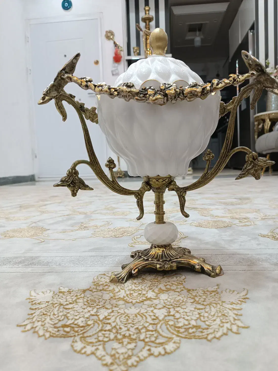 سرویس پذیرایی برنزی|ظروف سرو و پذیرایی|پاکدشت, حصار امیر|دیوار