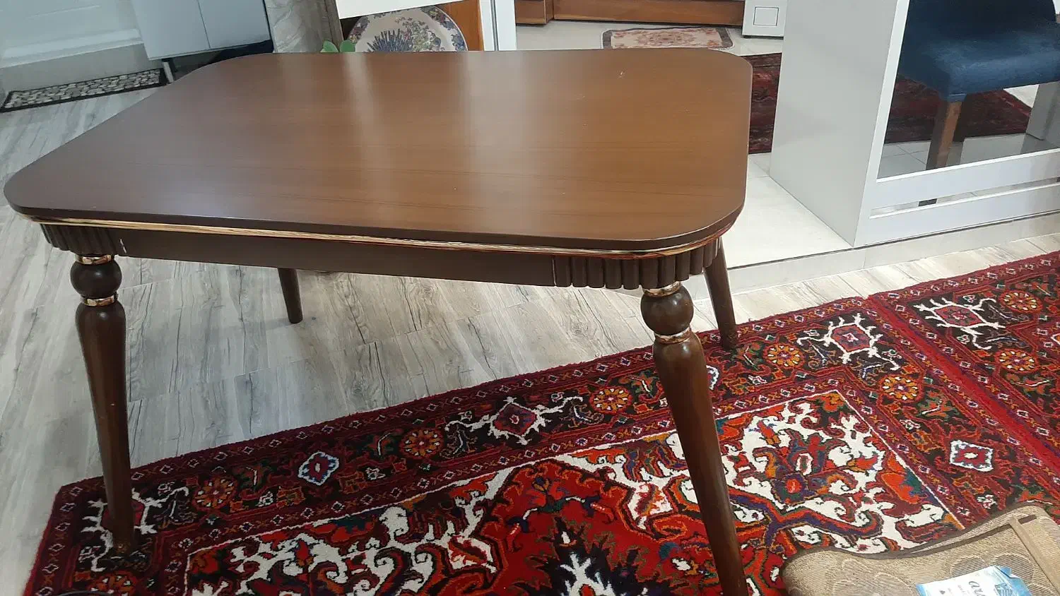 میز غذاخوری چوبی|میز و صندلی غذاخوری|مراغه, |دیوار