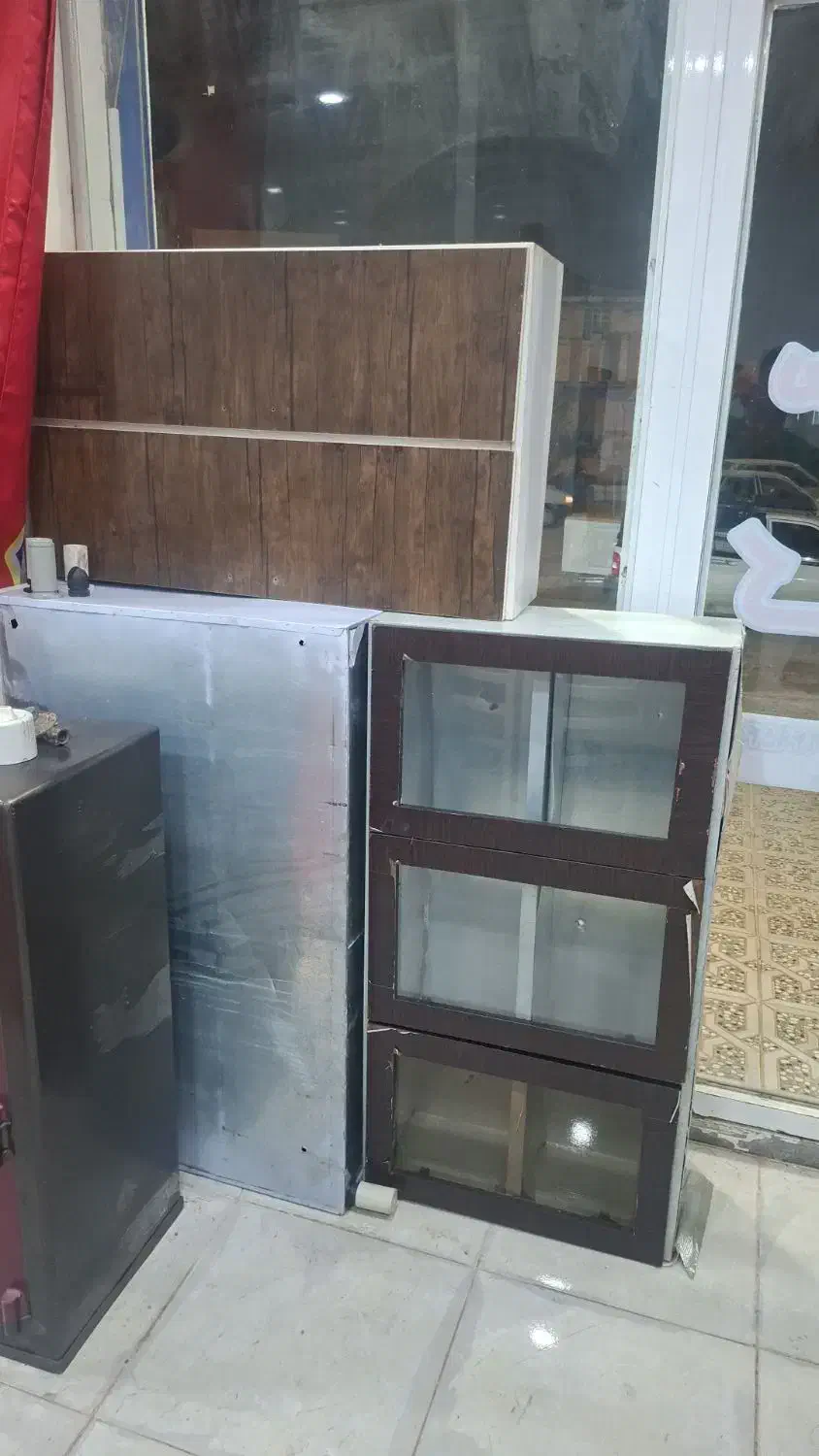 کابینت فلزی|آب‌چکان و نظم‌دهنده ظروف|امیدیه, |دیوار