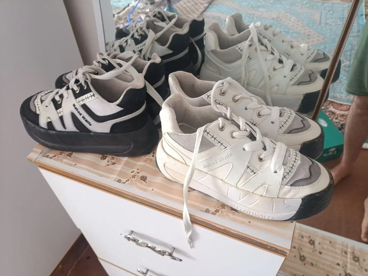 فروش دوجفت کفش سایز۴۱قالب بزرگ|کیف، کفش، کمربند|میاندوآب, |دیوار