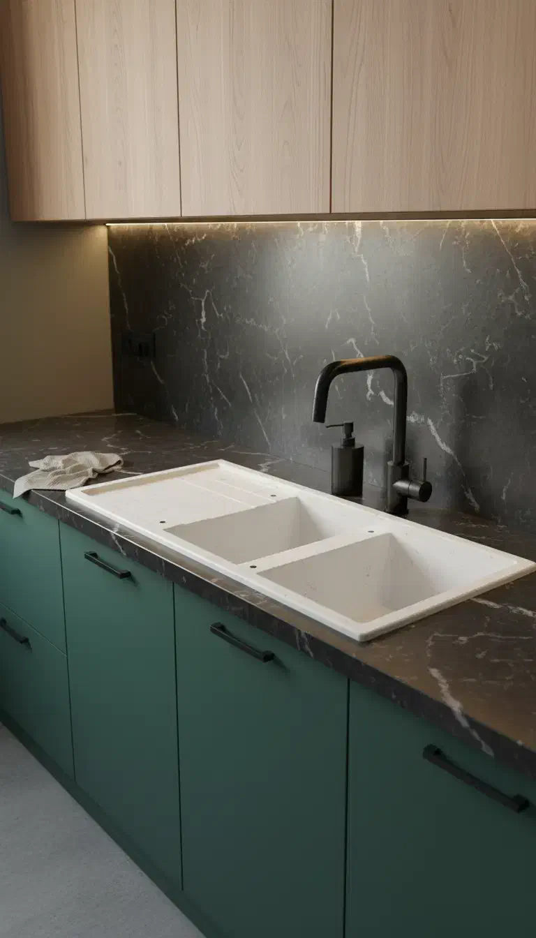 سینک ظرفشویی گرانیتی ترک|مصالح و تجهیزات ساختمان|تهران, شهرک شریفی|دیوار