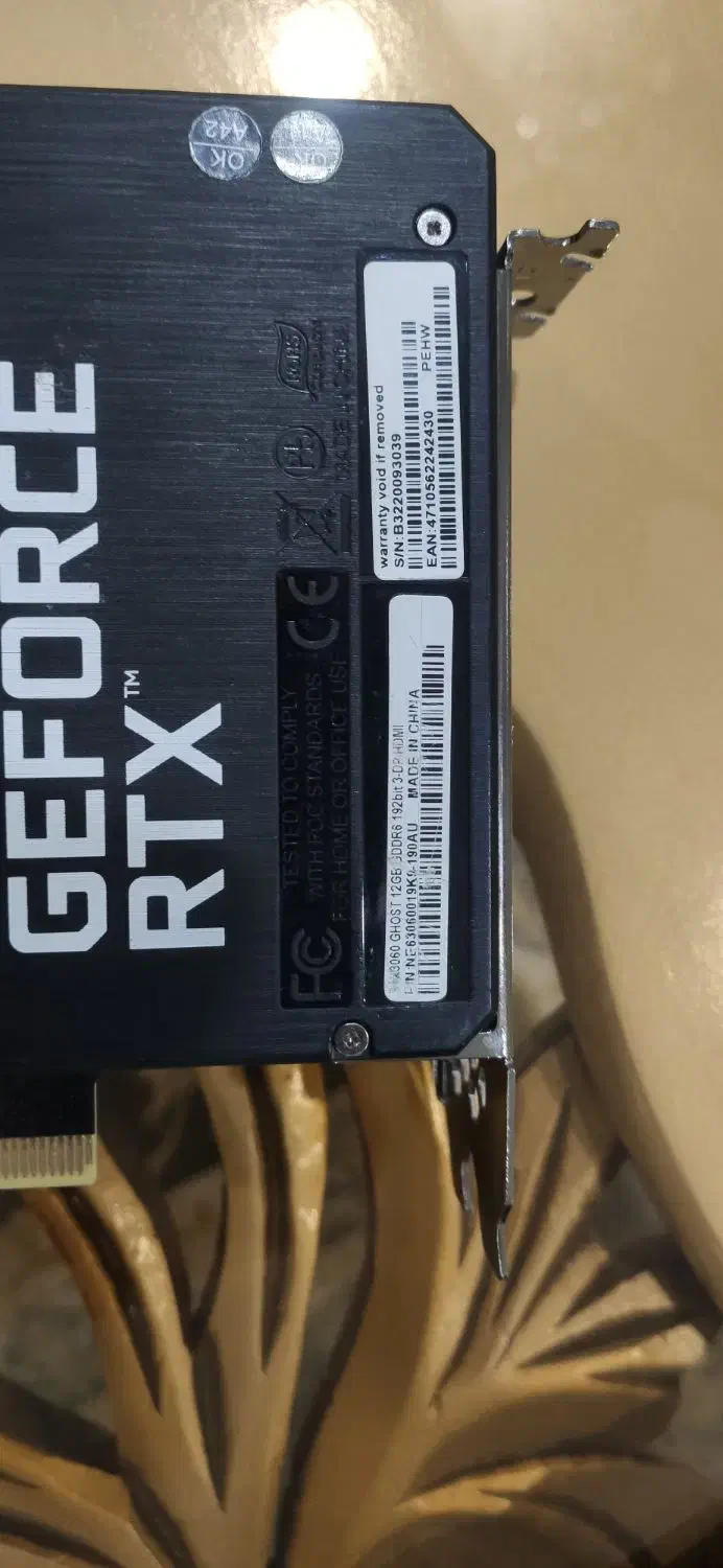 gainward rtx 3060 12gb معیوب|قطعات و لوازم جانبی رایانه|تربت‌حیدریه, شهرک ولیعصر|دیوار