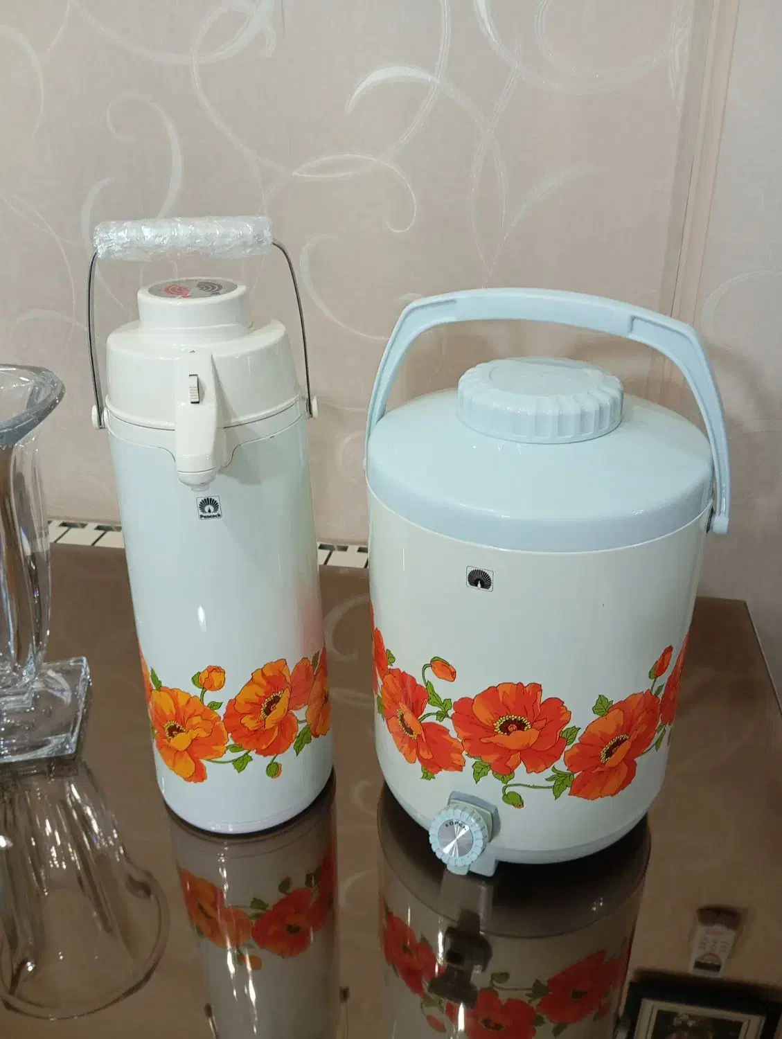 فلاکس چای و کلمن اب پیکوک اصل ژاپن آکبند|ظروف نگهدارنده، پلاستیکی، یک‌بارمصرف|تهران, صادقیه|دیوار