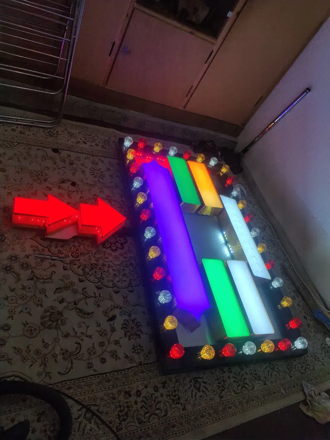 تابلو ال ای دی،ابعاد 150در 90|فروشگاه و مغازه|رباطکریم, رباطکریم|دیوار