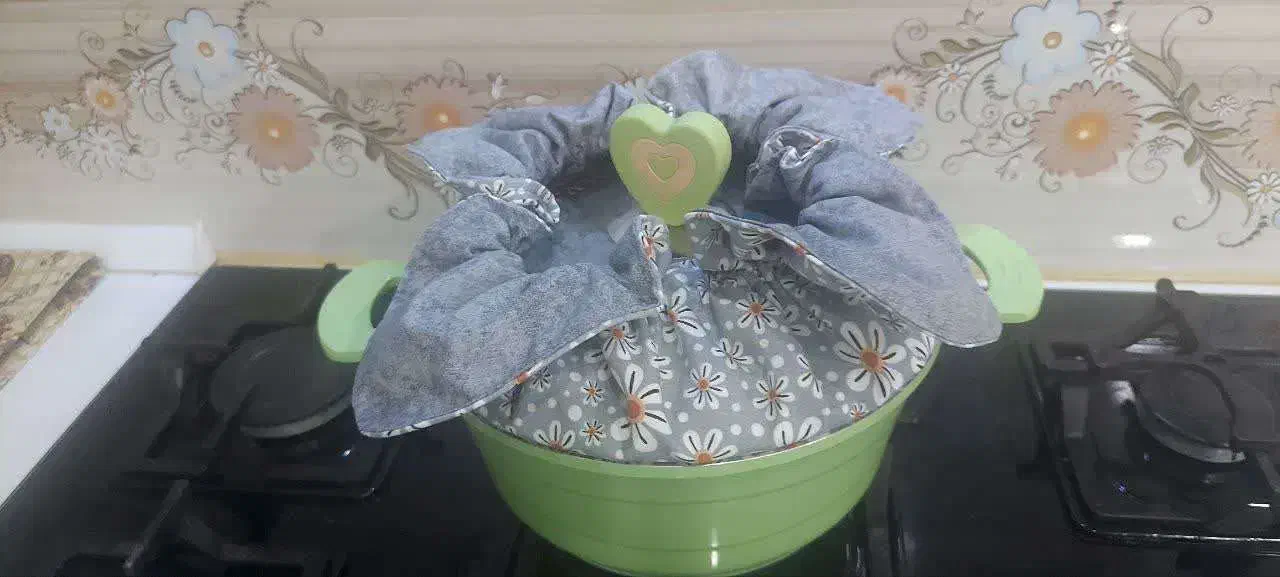 دمکنی طرح گل‌ ۴پر|سفره، حوله، دستمال آشپزخانه|لنجان, |دیوار