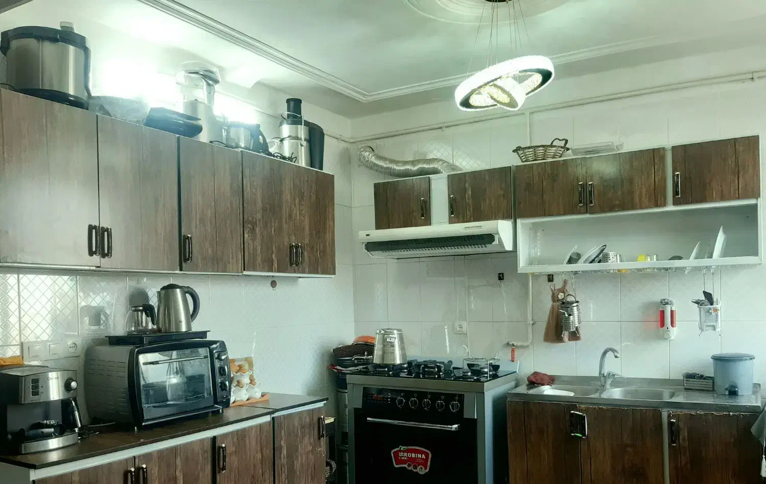 کابینت فلزی با درب چوبی|مصالح و تجهیزات ساختمان|بروجرد, |دیوار