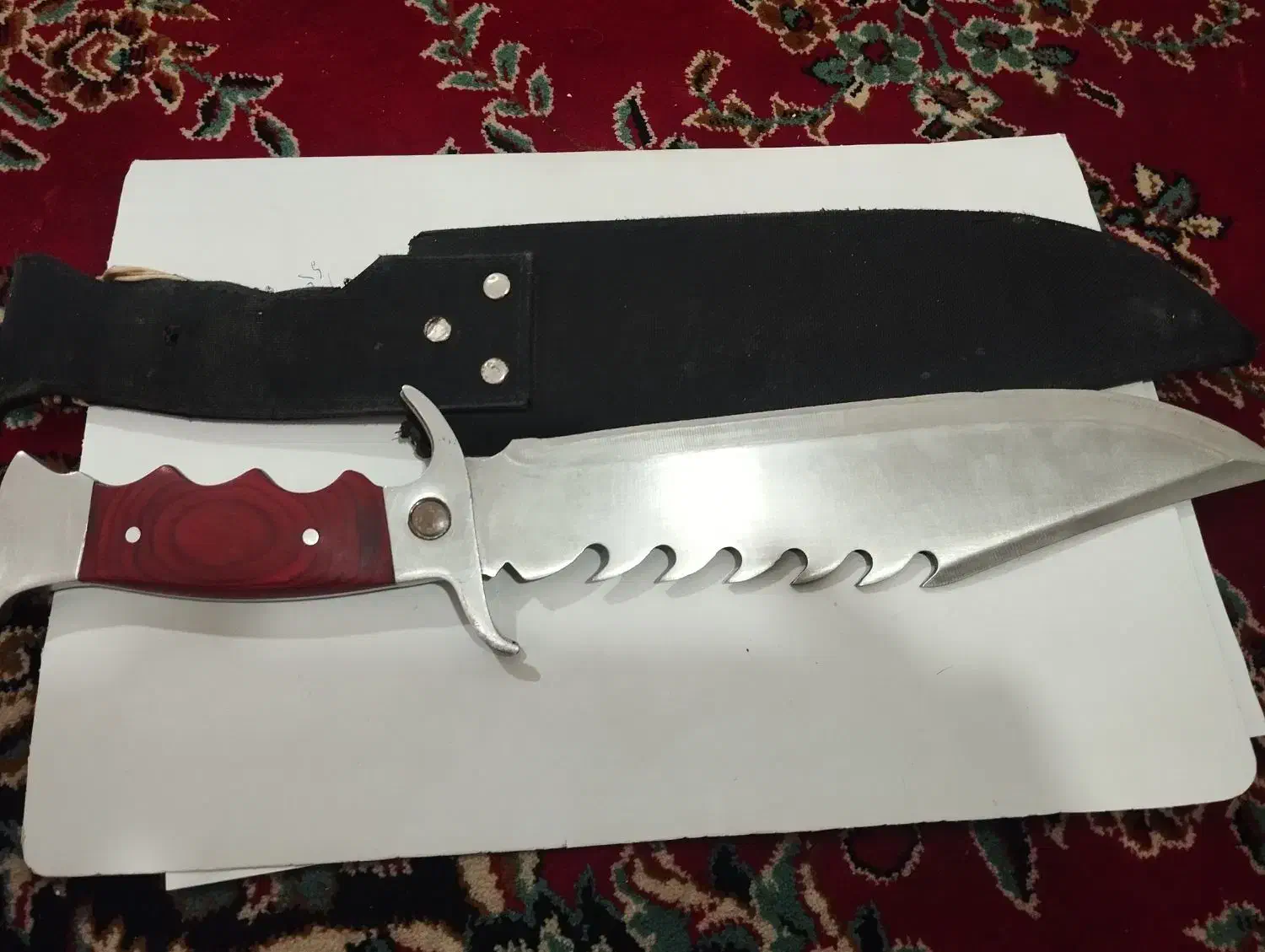 کاردآمریکایی.فنرفولادی .باقلاف|کلکسیون اشیاء عتیقه|صحنه, |دیوار