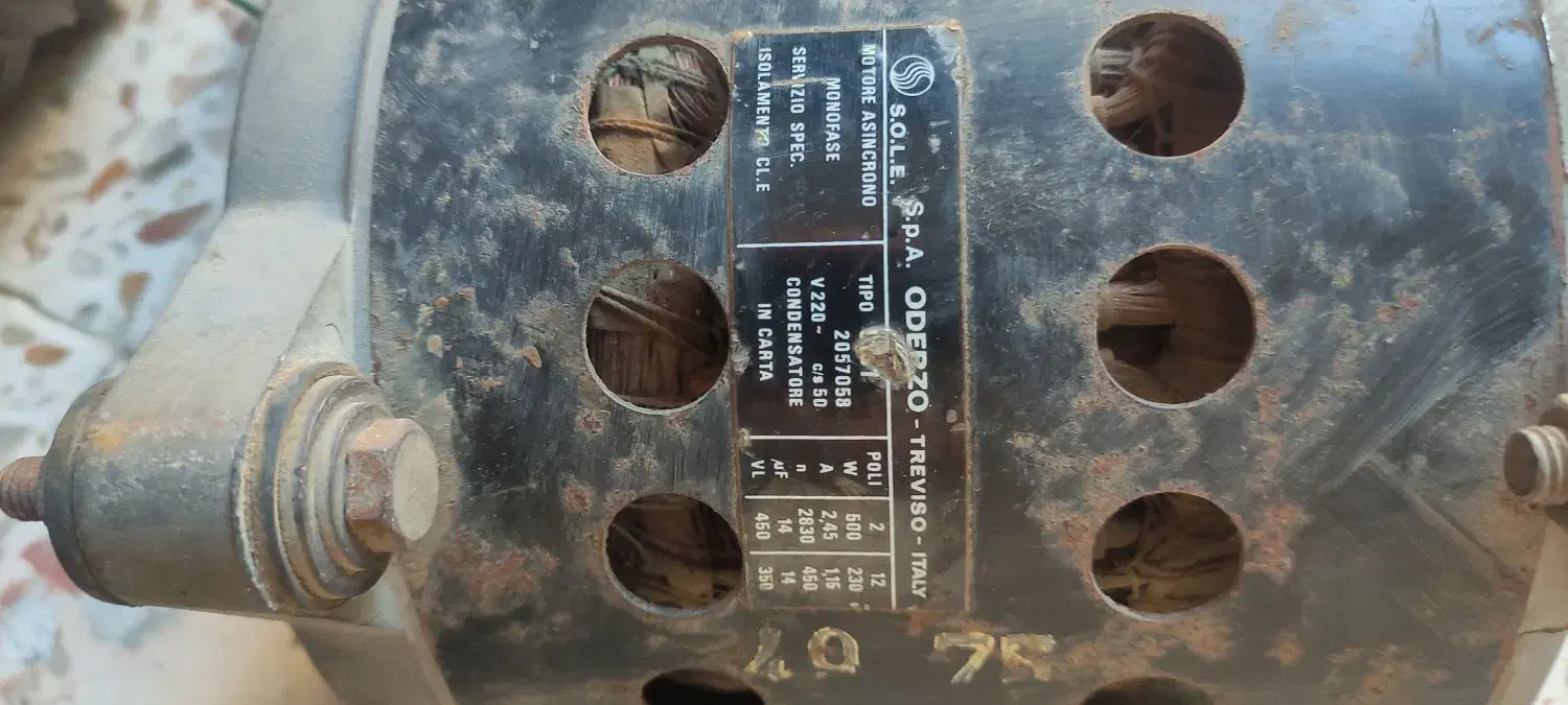 موتور لباسشویی اصل ایتالیا|ماشین لباسشویی و خشککن لباس|گنبد کاووس, |دیوار