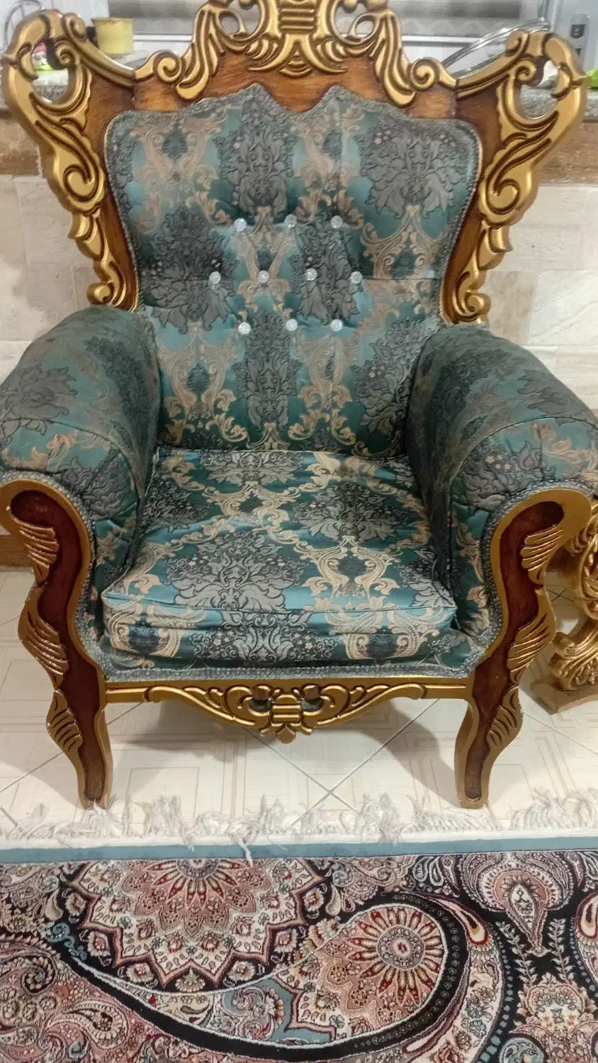 مبلمان هفت نفره|مبلمان خانگی و میز عسلی|ری, فیروزآبادی|دیوار