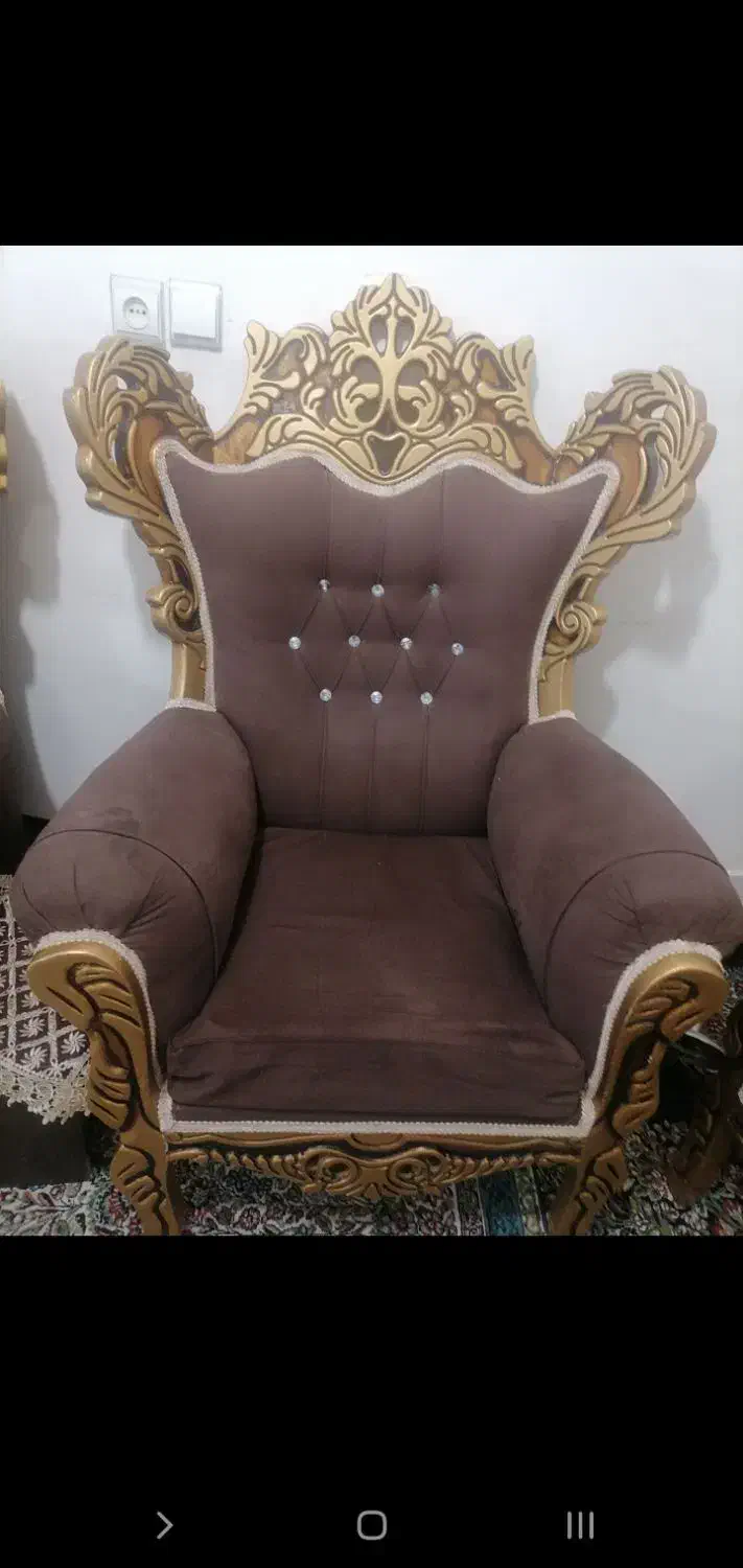 مبل ۷ نفره|مبلمان خانگی و میز عسلی|بم, |دیوار