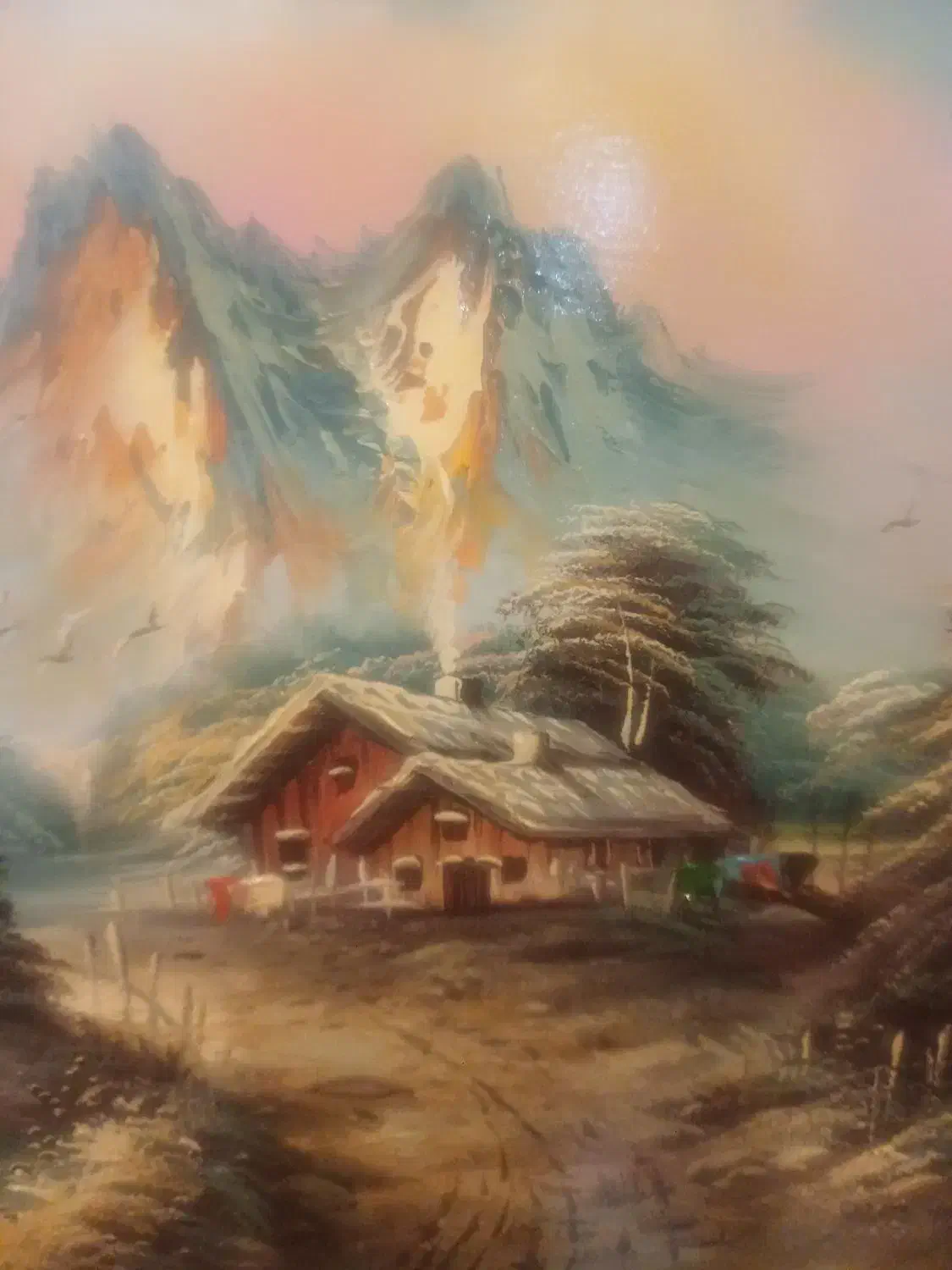 تابلو نقاشی رنگ روغن|تابلو، نقاشی، عکس|تهران, علم و صنعت|دیوار