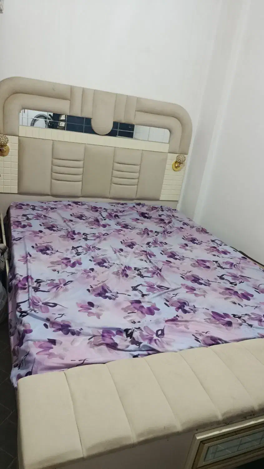 تخت خواب دونفره نو نو|تخت و سرویس خواب|کوهدشت, |دیوار