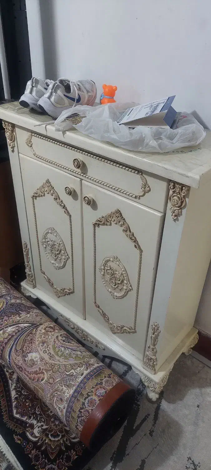 جاکفشی تمام MDf سالم|جاکفشی، کمد، دراور|اندیشه, اندیشه فاز ۲|دیوار