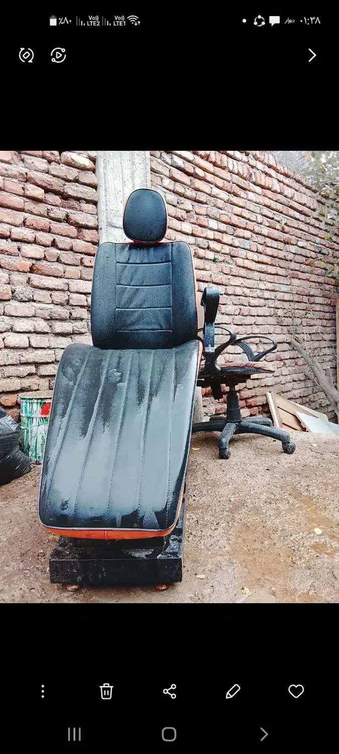 صندلی اصلاح|آرایشگاه و سالن‌های زیبایی|اردبیل, |دیوار