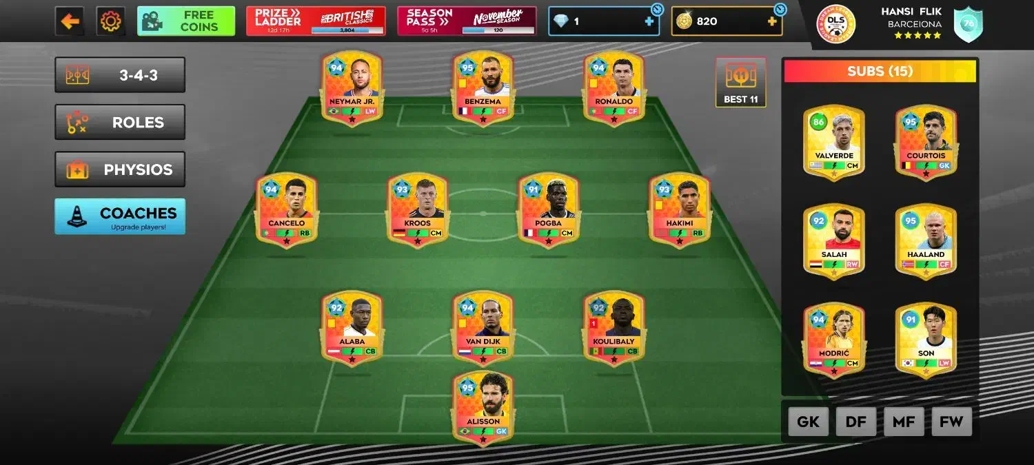 فروش اکانت دریم لیگ ۷۰۰|کنسول، بازی ویدئویی و آنلاین|تهران, فلاح|دیوار