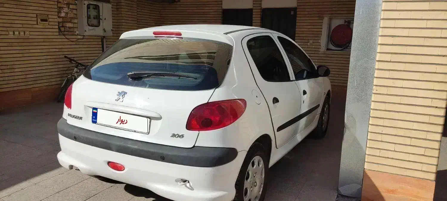 206مدل 95 شاسی و سینی پلم، استثنایی سالم|خودرو سواری و وانت|اصفهان, سیچان|دیوار