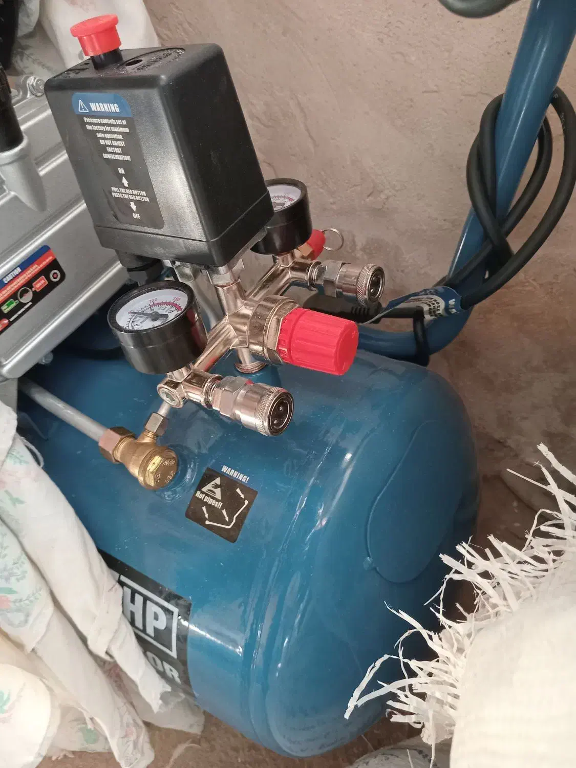 پمپ باد ۵۰کیلویی|ابزارآلات|شادیان, |دیوار