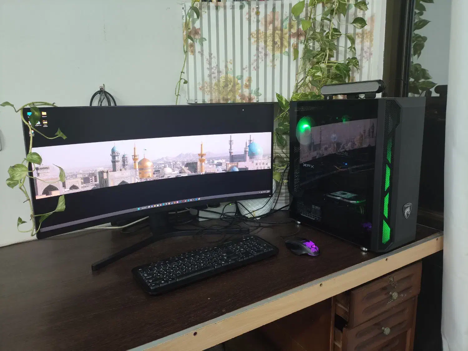 کیس گیمینگ و تریدینگ H310M-R/i39100F/12GB/256GB|رایانه رومیزی|بابل, |دیوار