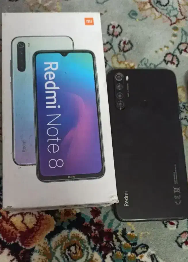 شیائومی ردمی نوت 8 مشکی 64GB|موبایل|اصفهان, بهاران|دیوار