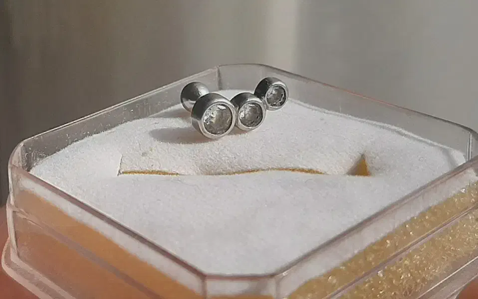 پیرسینگ گوش نقره ۹۲۵|جواهرات|شیراز, معالی‌آباد|دیوار