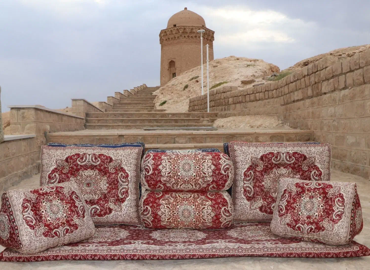 ست شاه نشین اقساطی|پشتی|کرمان, |دیوار