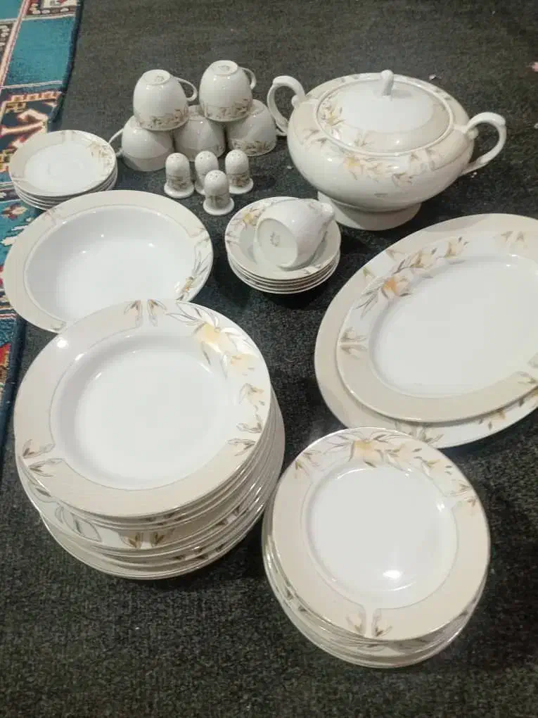 ظروف چینی قیمت توافق|ظروف سرو و پذیرایی|فومن, |دیوار