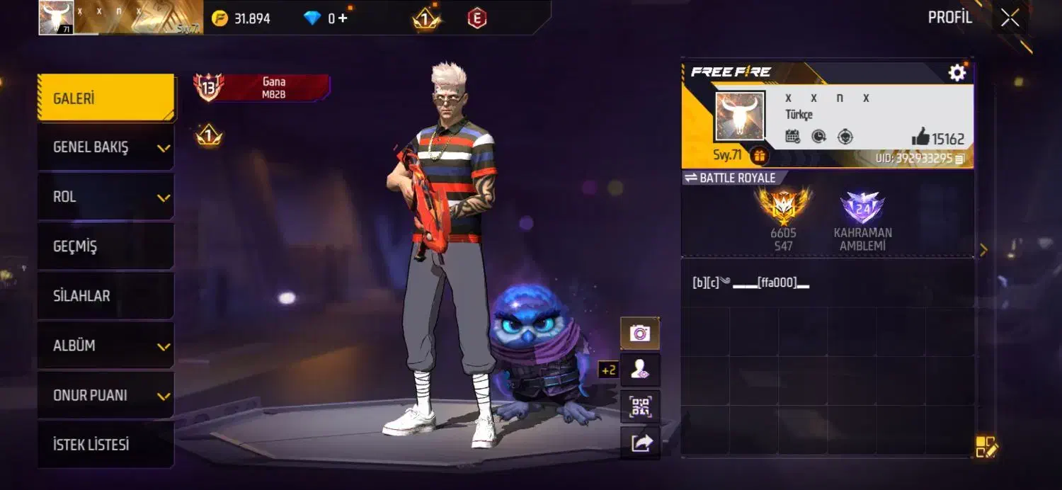 اکانت فری فایر|کنسول، بازی ویدئویی و آنلاین|تبریز, |دیوار