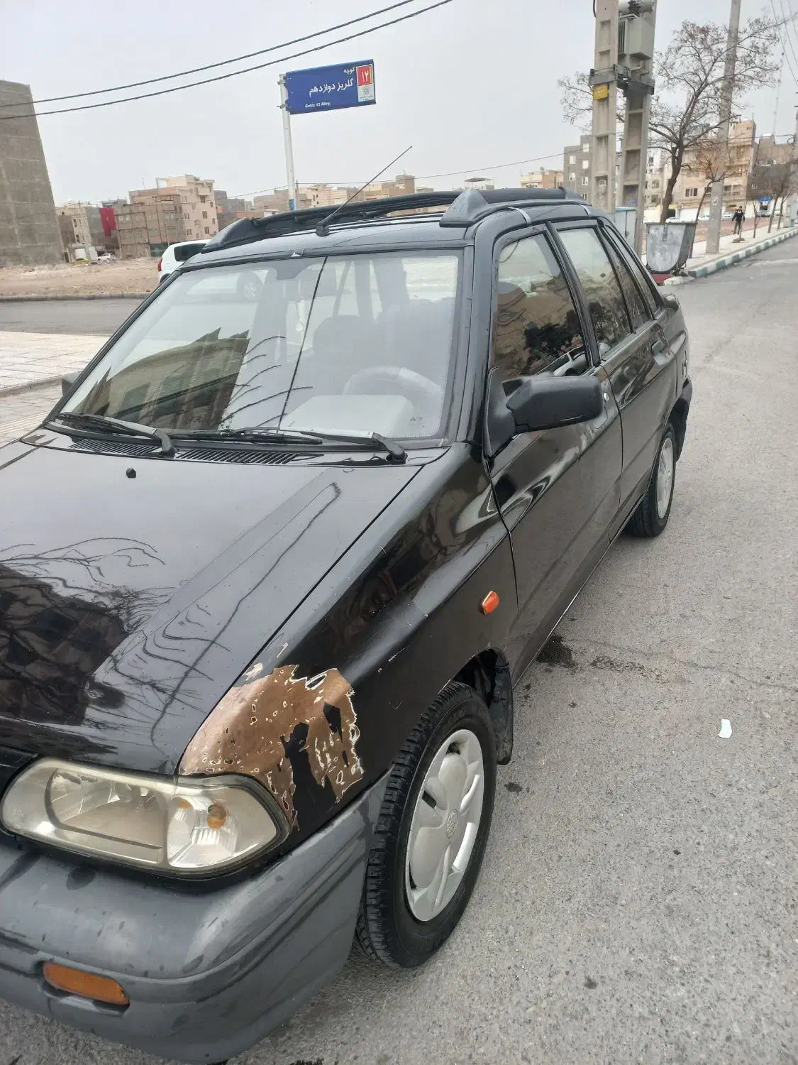 پراید مشکی|خودرو سواری و وانت|اسلام‌شهر, باغ فیض|دیوار