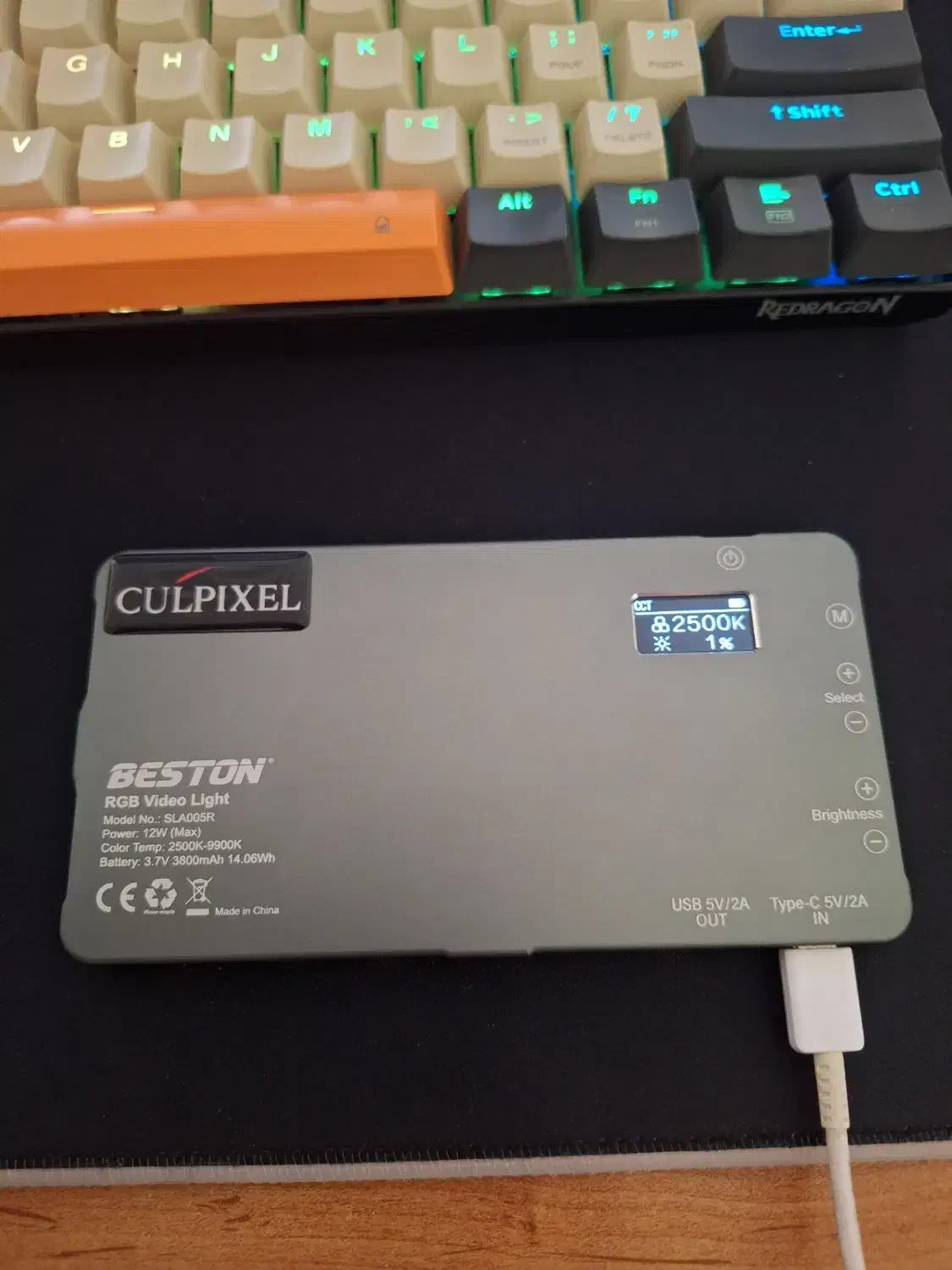 RGB Video Light Culpixel|ریسه و چراغ تزئینی|کرج, اسدآباد|دیوار