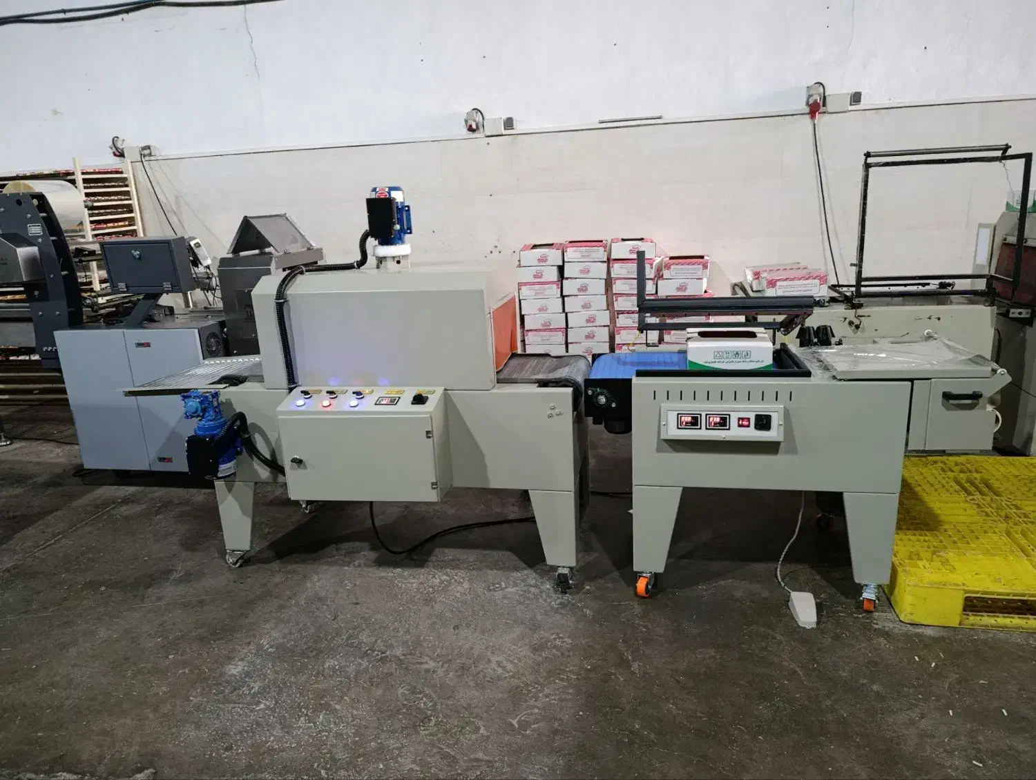 دستگاه شیرینگ پک کابینی اصفهان esfha|ماشین‌آلات صنعتی|اصفهان, لنبان|دیوار