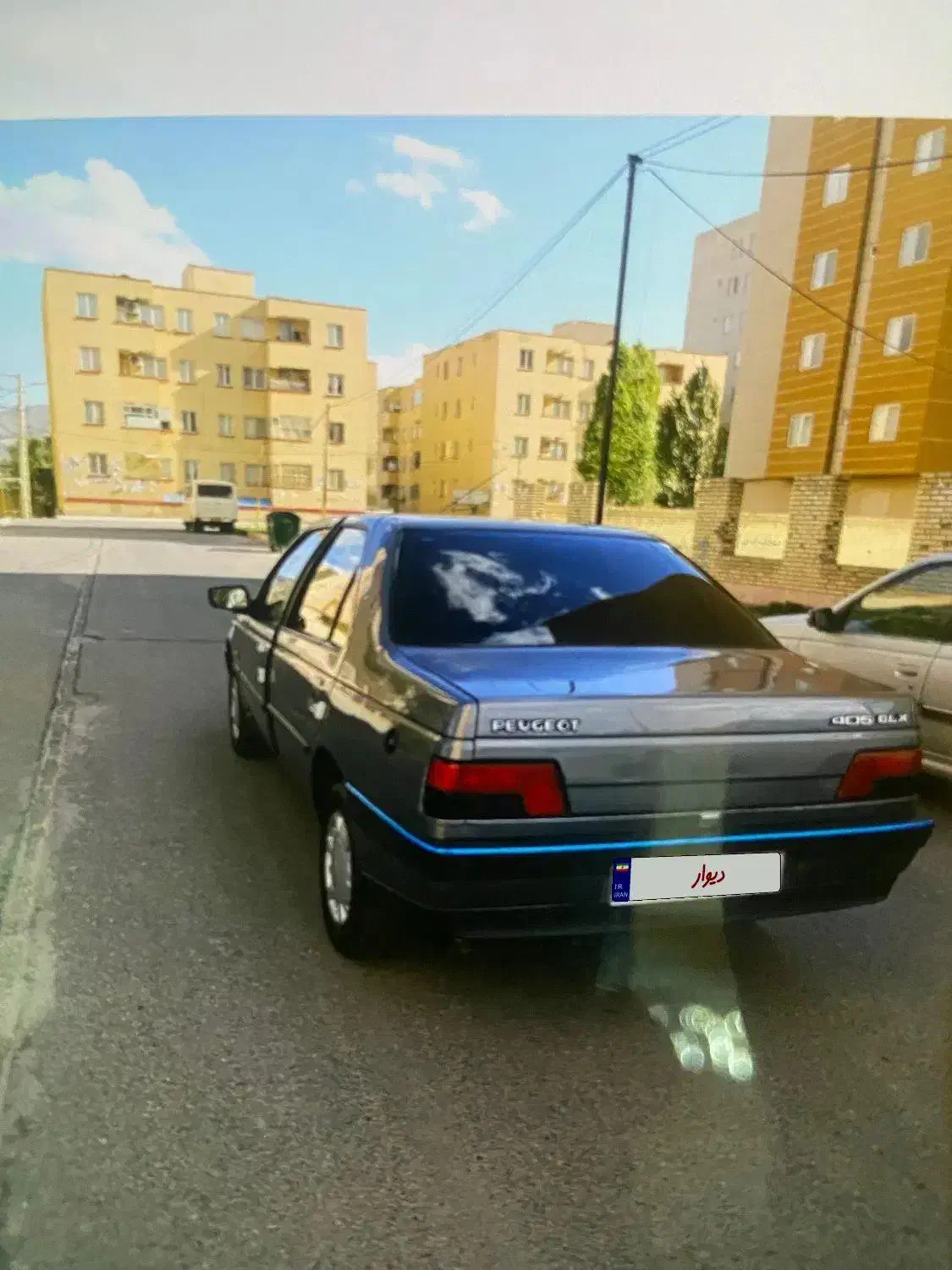 پزو ۴۰۵مدل ۹۳دوگانه کارخانه|خودرو سواری و وانت|میانه, |دیوار